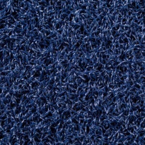 Bold Blue Turf Texture Close‑up